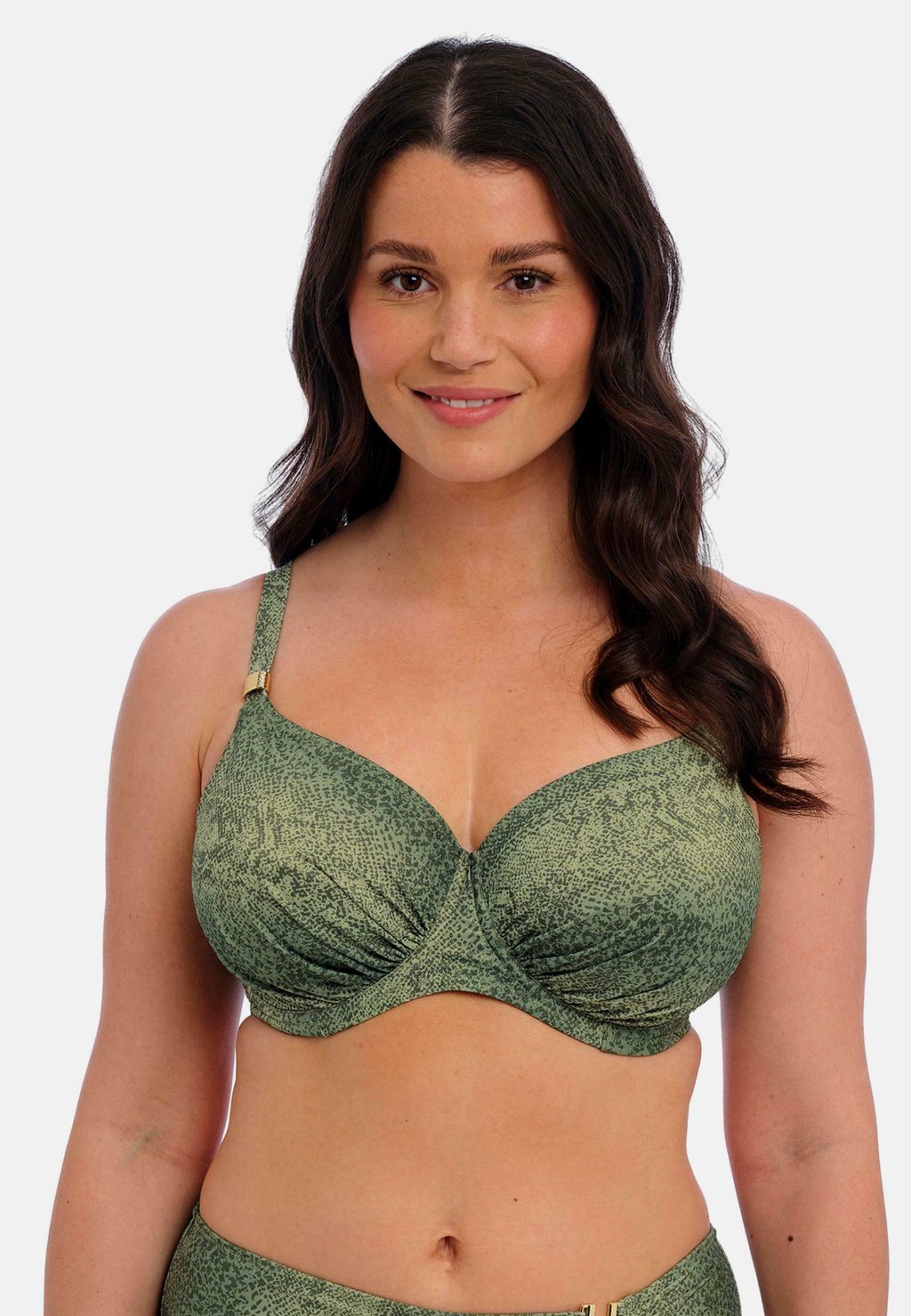 Верх бикини Fantasie, металлик зеленый
Верх бикини Fantasie, металлик зеленый