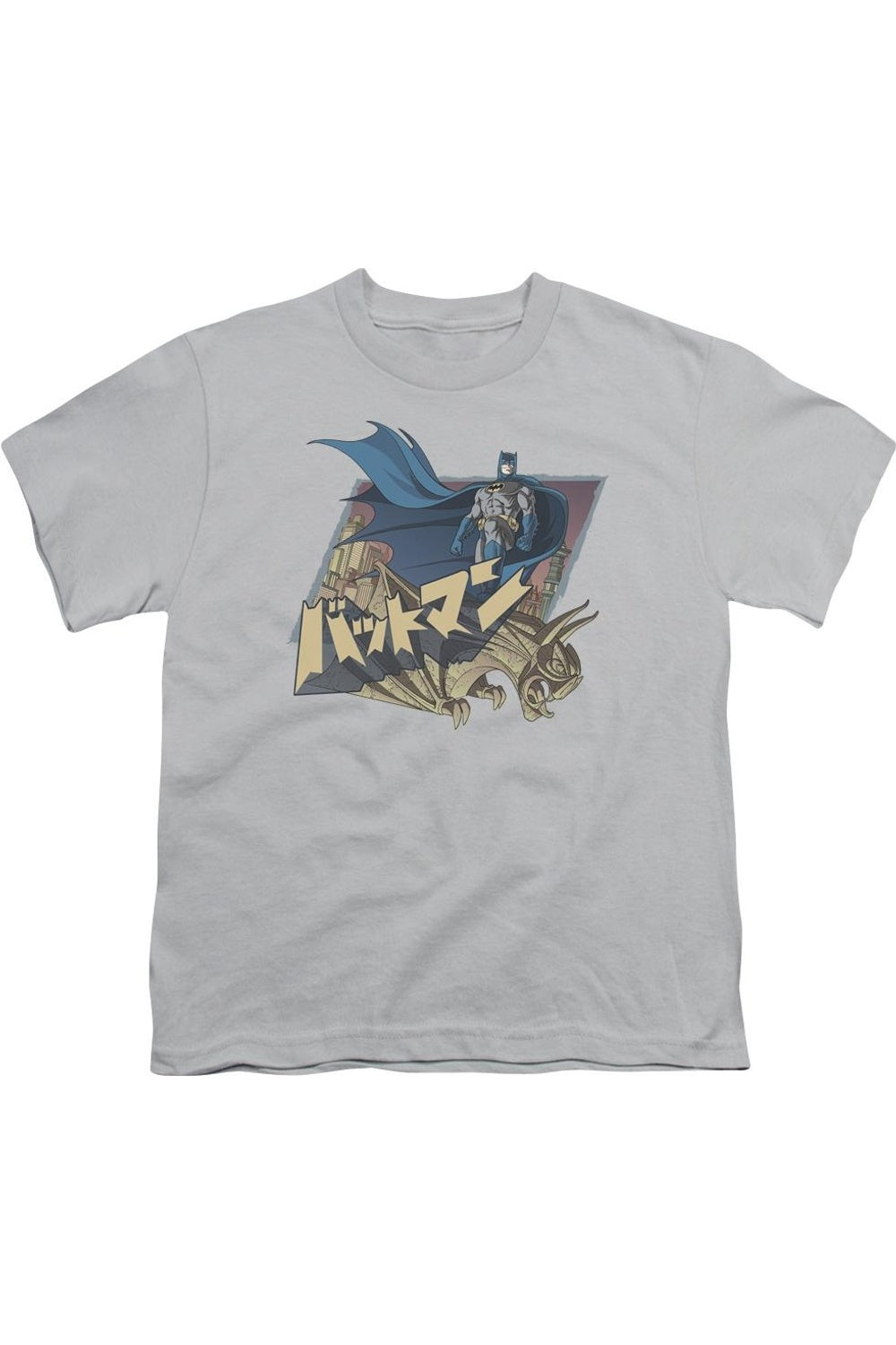 Футболка с коротким рукавом Batman Japanese Knight для детей Gildan, серебряный
Футболка с коротким рукавом Batman Japanese Knight для детей Gildan, серебряный