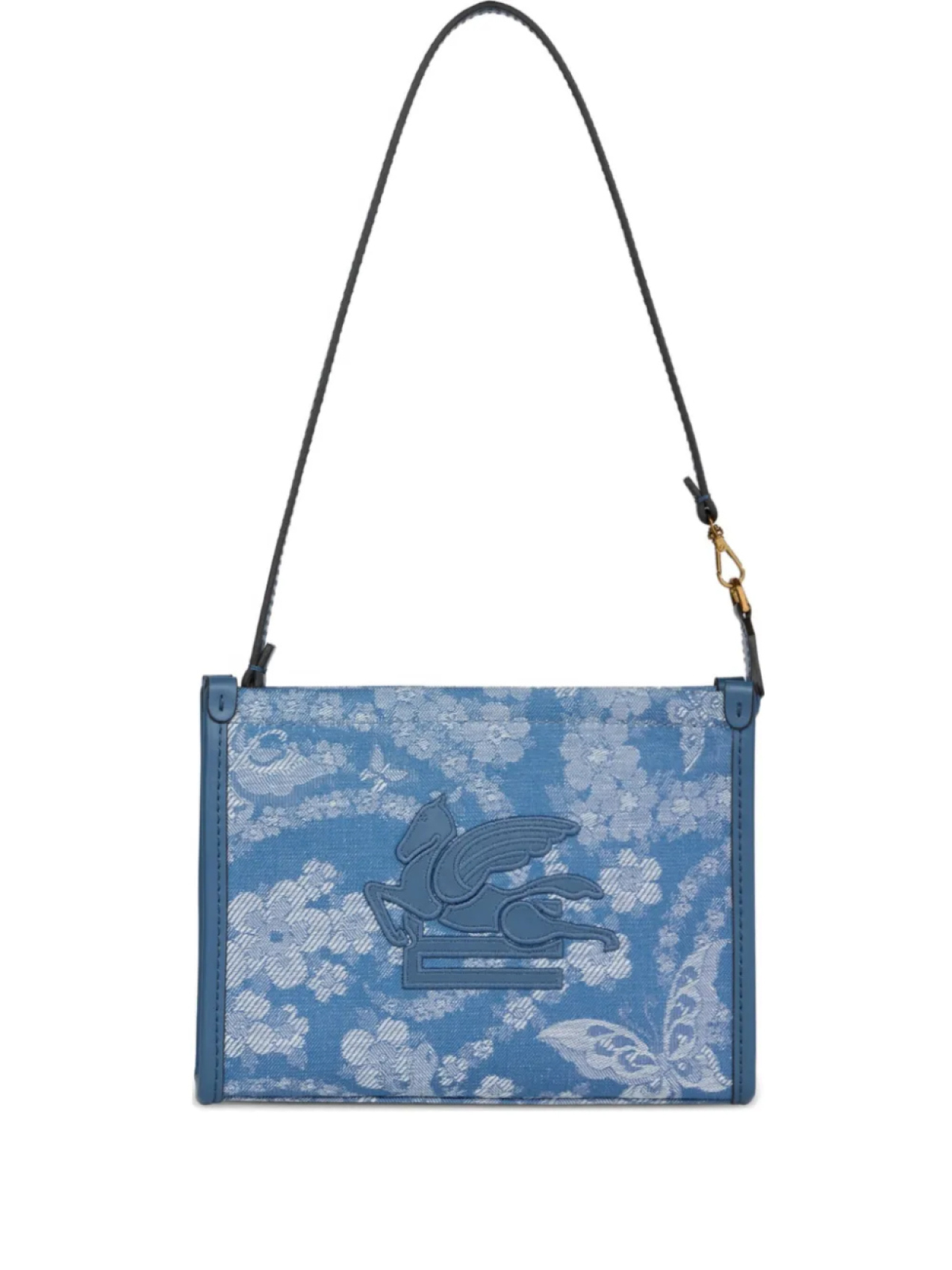 Сумка-клатч из денима с цветочным принтом ETRO, синий
Сумка-клатч из денима с цветочным принтом ETRO, синий
