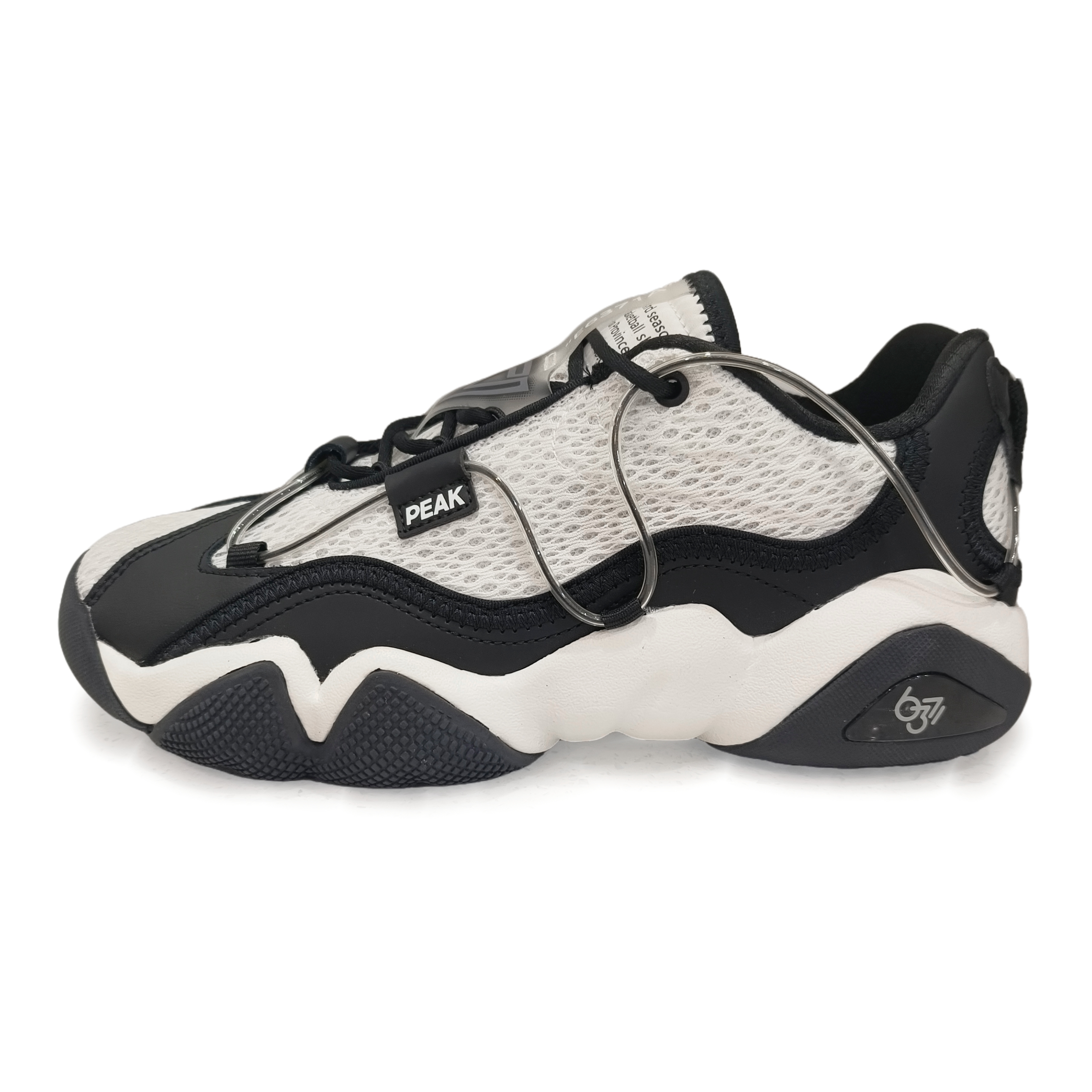 PEAK Низкие массивные кроссовки State Pole 6371 с противоскользящим и износостойким покрытием, мужские, белые, черные
PEAK Низкие массивные кроссовки State Pole 6371 с противоскользящим и износостойким покрытием, мужские, белые, черные