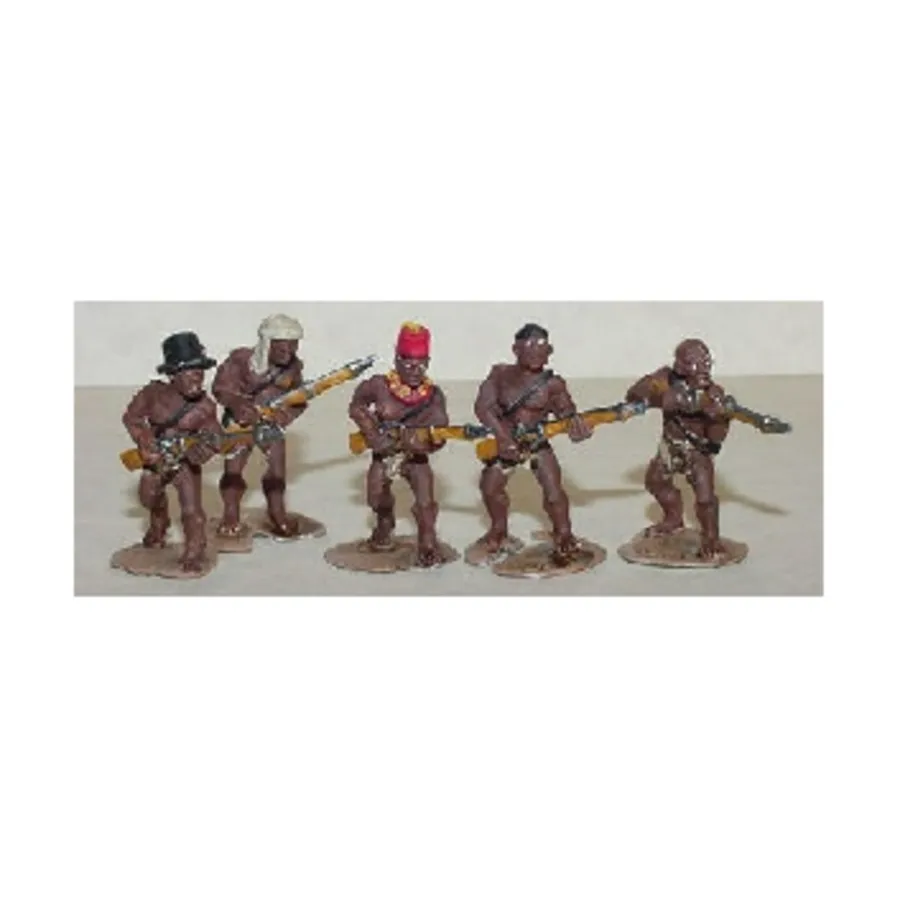 Руга-Руга с винтовками, Africans (28mm) (Reviresco)
Руга-Руга с винтовками, Africans (28mm) (Reviresco)