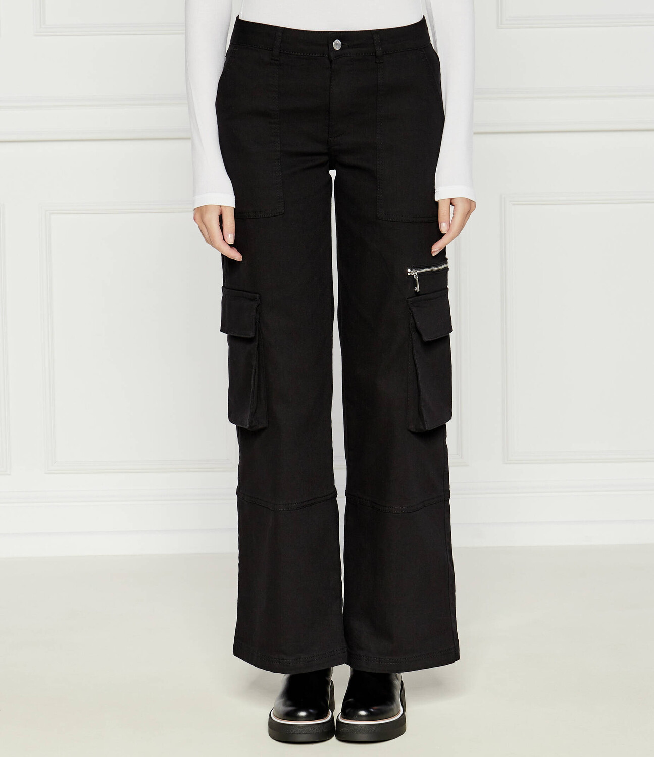 Джинсы MAX&Co. REGIO Relaxed fit, черный
Джинсы MAX&Co. REGIO Relaxed fit, черный