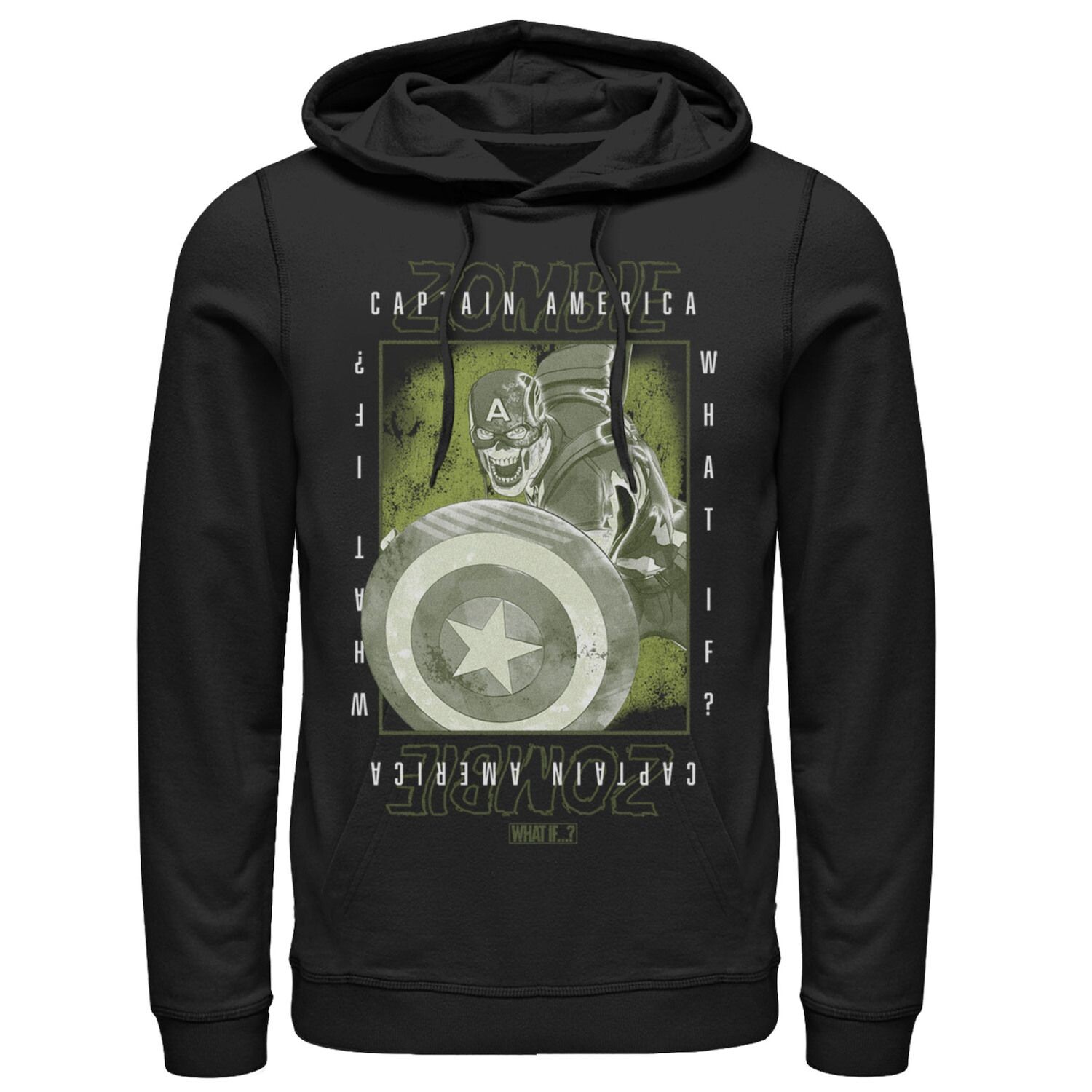 Мужская толстовка с капюшоном и плакатом Marvel What If Captain Zombie Box Licensed Character
Мужская толстовка с капюшоном и плакатом Marvel What If Captain Zombie Box Licensed Character