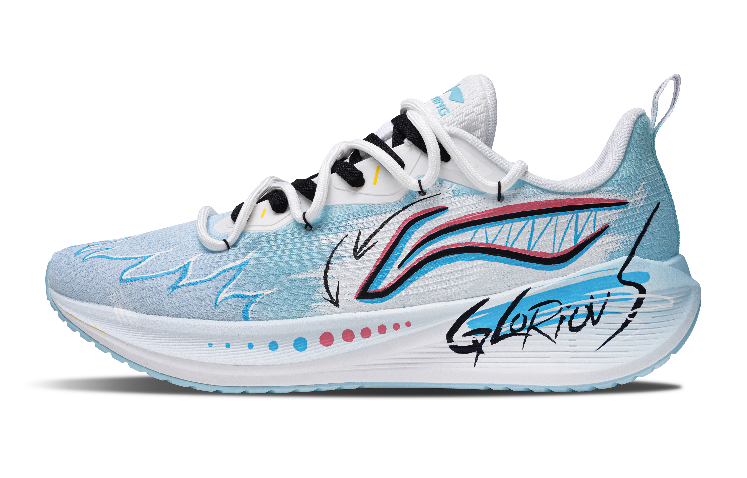 Кроссовки для бега Wuyue мужские с низким верхом LINING, Blue White
Кроссовки для бега Wuyue мужские с низким верхом LINING, Blue White