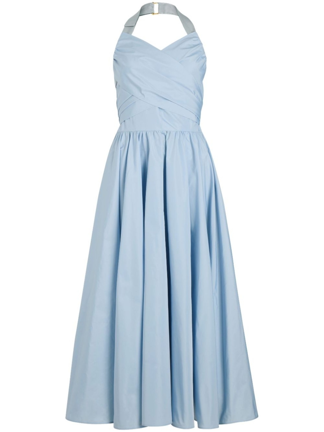 Patou платье макси с вырезом халтер, синий
Patou платье макси с вырезом халтер, синий