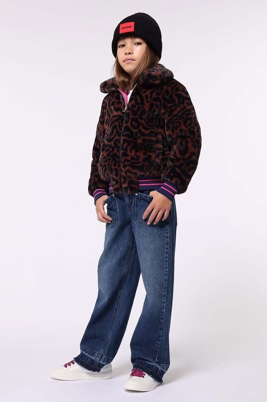 Детская куртка-бомбер Hugo, коричневый
Детская куртка-бомбер Hugo, коричневый