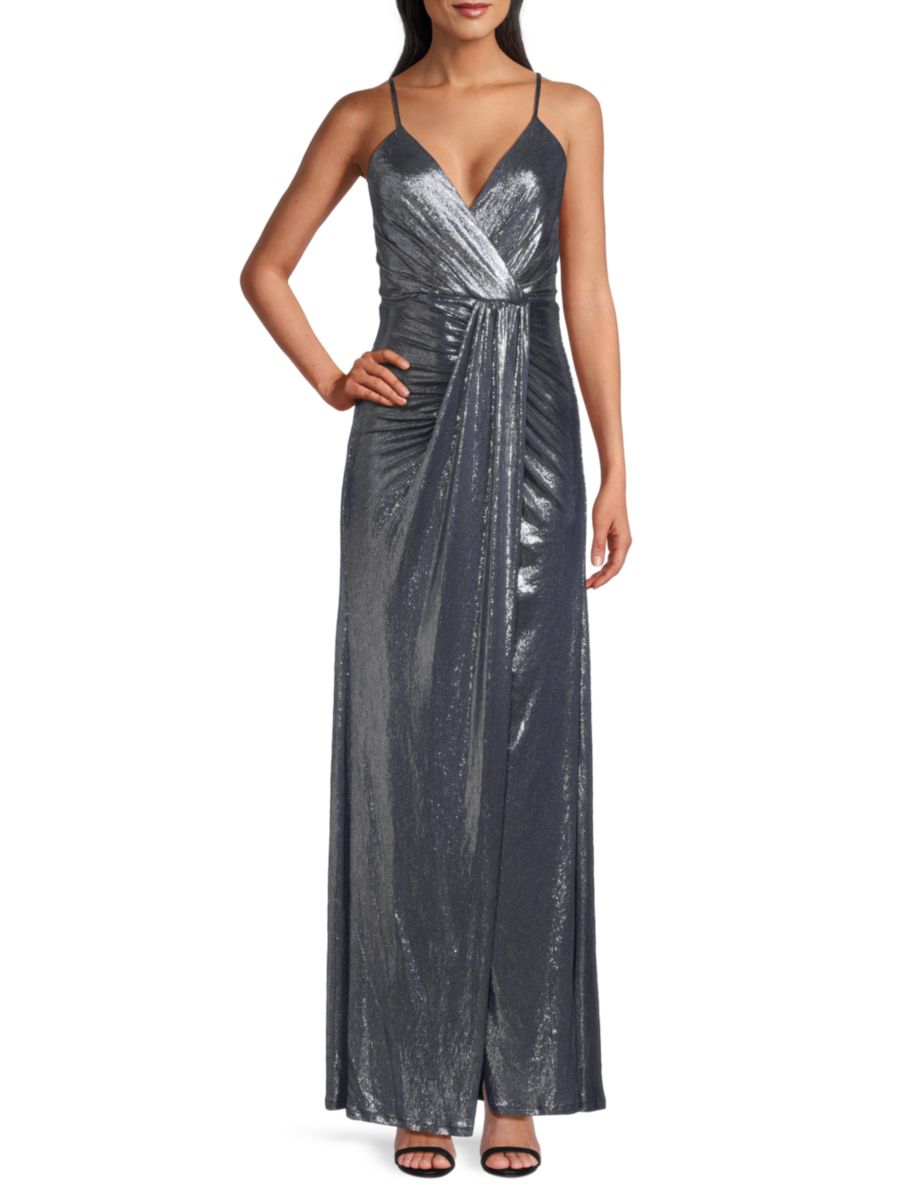 Металлическое драпированное платье Kade Ramy Brook, цвет Spring Navy
Металлическое драпированное платье Kade Ramy Brook, цвет Spring Navy