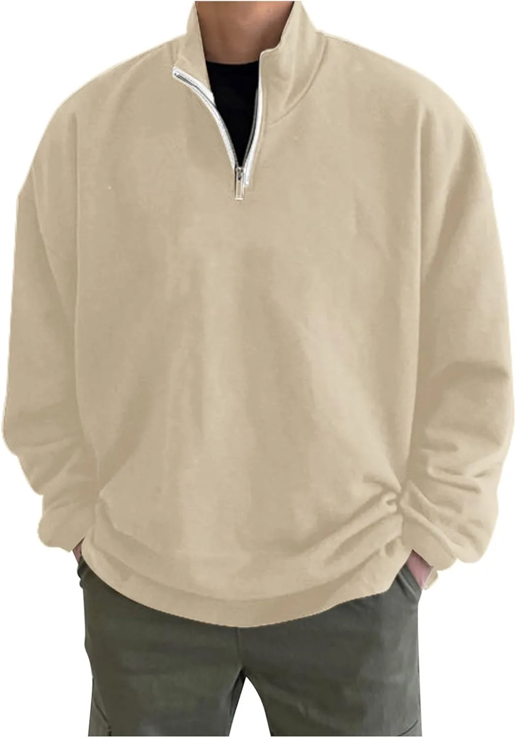 Мужская кофта с четвертью молнии осень-зима Slim Fit легкая вязаная
Мужская кофта с четвертью молнии осень-зима Slim Fit легкая вязаная