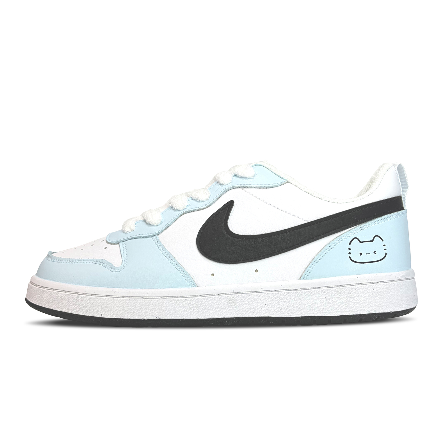 Nike Court Borough Sky Cat Shadow устойчивые к истиранию низкие детские скейтбординг кроссовки Blue Black для подростков
Nike Court Borough Sky Cat Shadow устойчивые к истиранию низкие детские скейтбординг кроссовки Blue Black для подростков