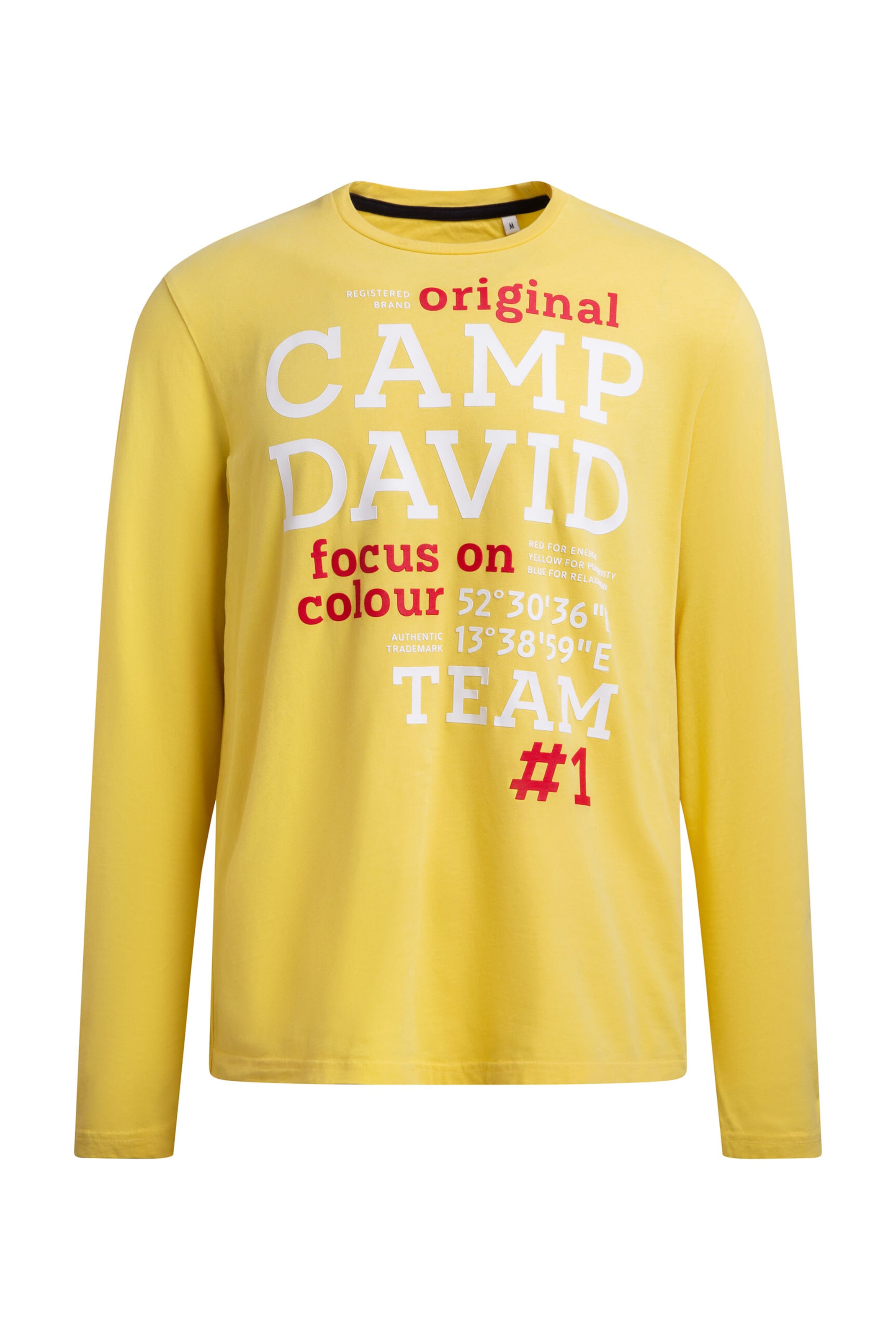 CAMP DAVID Футболка в желтом цвете
CAMP DAVID Футболка в желтом цвете
