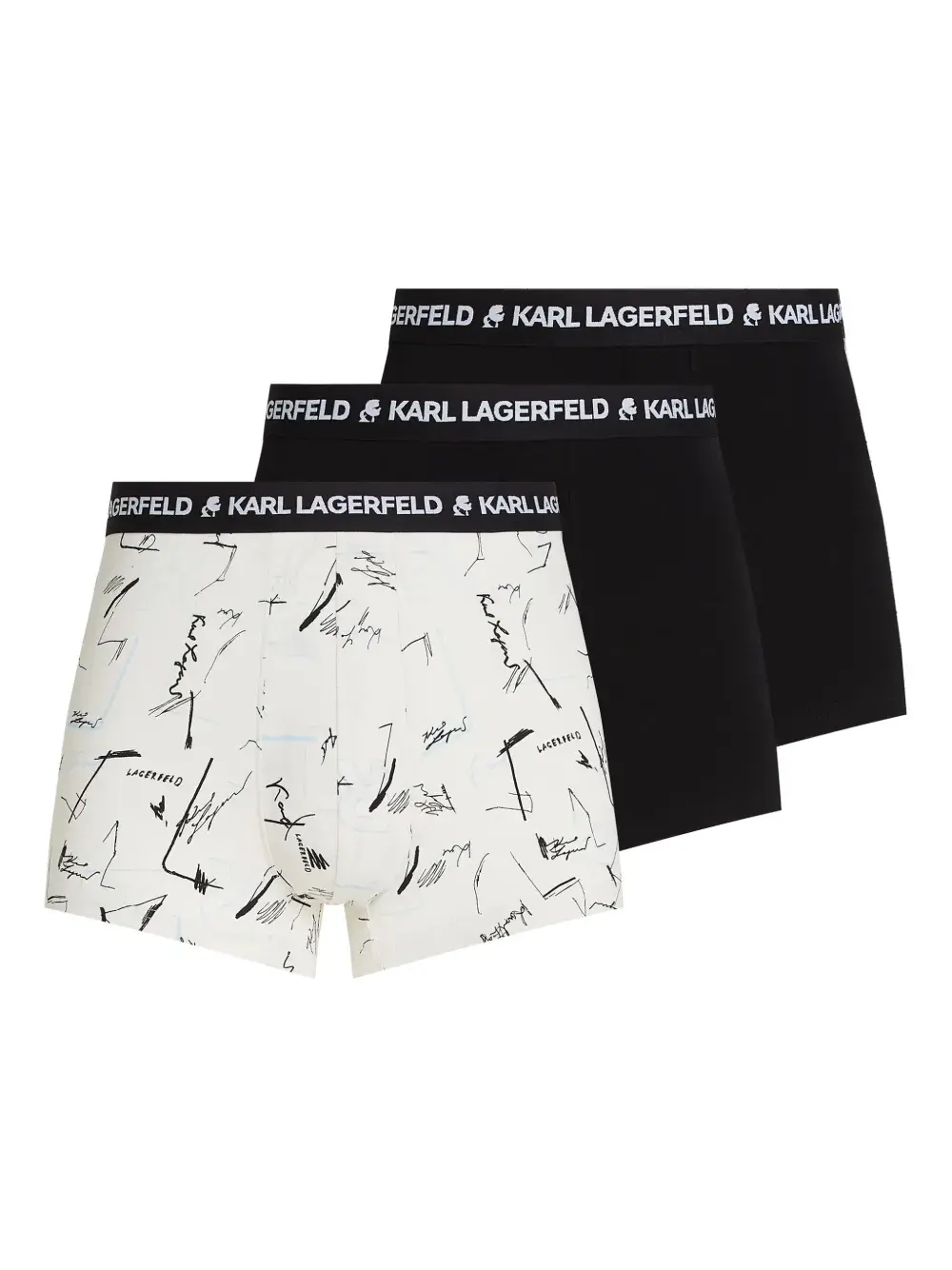Боксеры с графичным принтом KARL LAGERFELD, черный
Боксеры с графичным принтом KARL LAGERFELD, черный