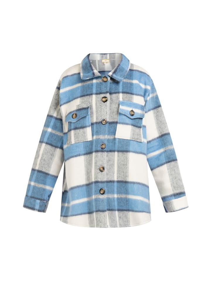 Женская рубашка синего цвета myMo
Женская рубашка синего цвета myMo