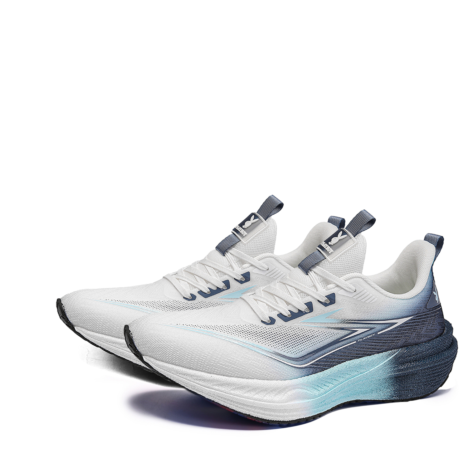 Playboy Мужские белые и синие низкие марафонские беговые кроссовки с коробкой, цвет White/Blue
Playboy Мужские белые и синие низкие марафонские беговые кроссовки с коробкой, цвет White/Blue