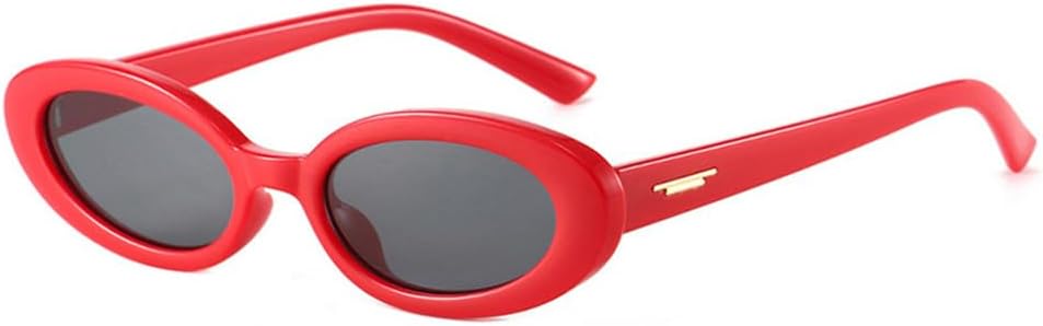 Маленькие овальные солнцезащитные очки для женщин и мужчин в стиле панк с защитой от УФ-излучения UV400, предназначенные для бега на открытом воздухе, занятий спортом и путешествий UYPTK, Red Gray
Маленькие овальные солнцезащитные очки для женщин и мужчин в стиле панк с защитой от УФ-излучения UV400, предназначенные для бега на открытом воздухе, занятий спортом и путешествий UYPTK, Red Gray