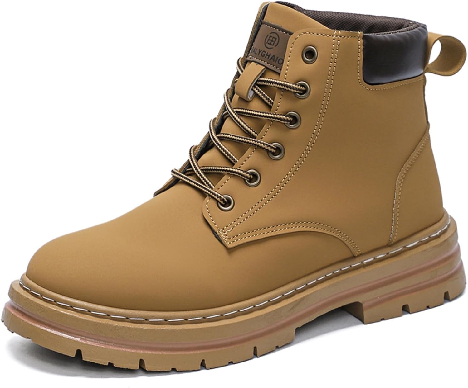 Мужские модные ботинки-чукка на молнии - прочная металлическая молния, кожа с ручной восковой обработкой, легкая подошва, нескользящая резиновая подошва - универсальны для повседневных поездок, городских походов и ретро-стиля Khwfjas, желтый
Мужские модные ботинки-чукка на молнии - прочная металлическая молния, кожа с ручной восковой обработкой, легкая подошва, нескользящая резиновая подошва - универсальны для повседневных поездок, городских походов и ретро-стиля Khwfjas, желтый