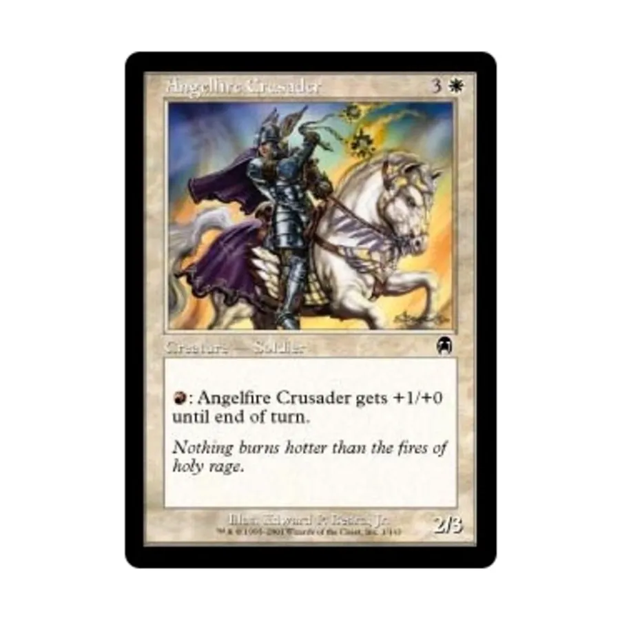 CCG Крестоносец Огненного Ангела (клавиша C), MTG - Apocalypse
CCG Крестоносец Огненного Ангела (клавиша C), MTG - Apocalypse