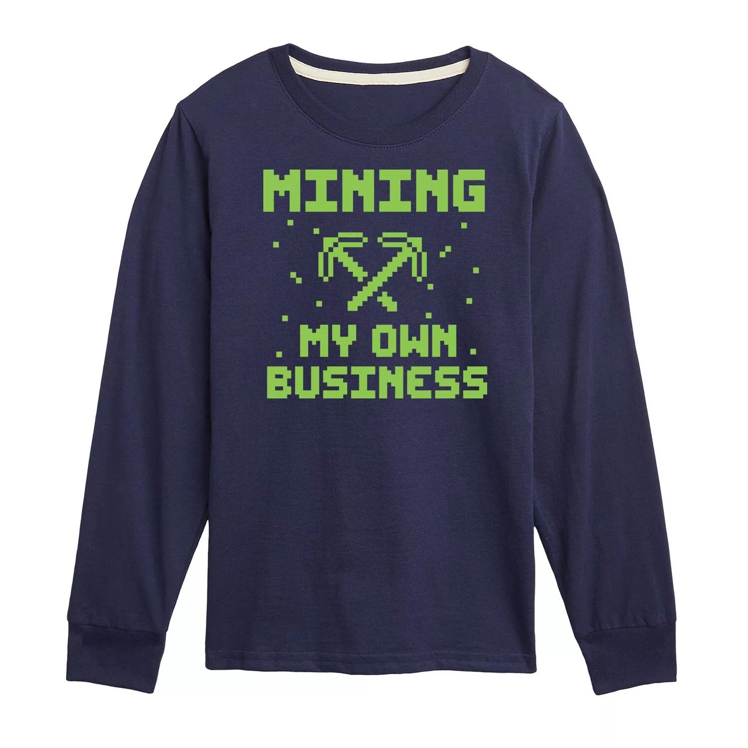 Футболка с рисунком Minecraft для мальчиков 8–20 лет «Mining My Own Business» Minecraft, синий
Футболка с рисунком Minecraft для мальчиков 8–20 лет «Mining My Own Business» Minecraft, синий
