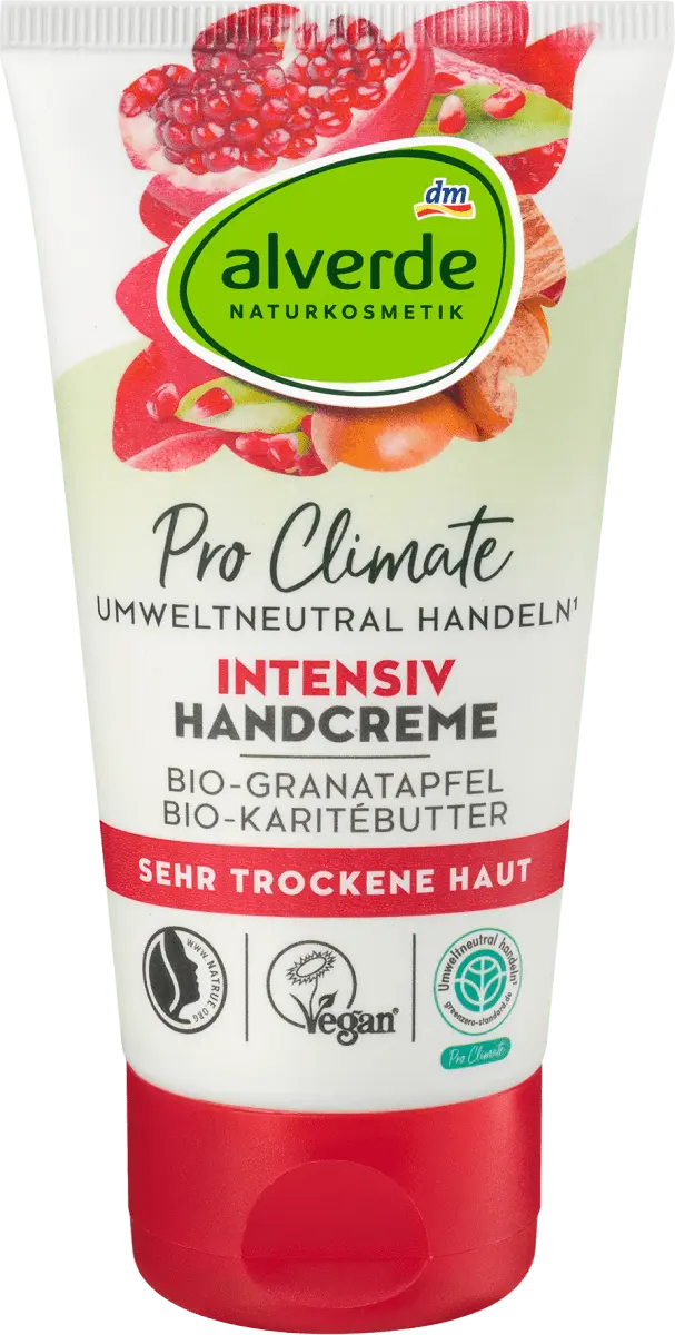 Крем для рук интенсивный органический гранат органическое масло ши 75 мл. alverde NATURKOSMETIK
Крем для рук интенсивный органический гранат органическое масло ши 75 мл. alverde NATURKOSMETIK