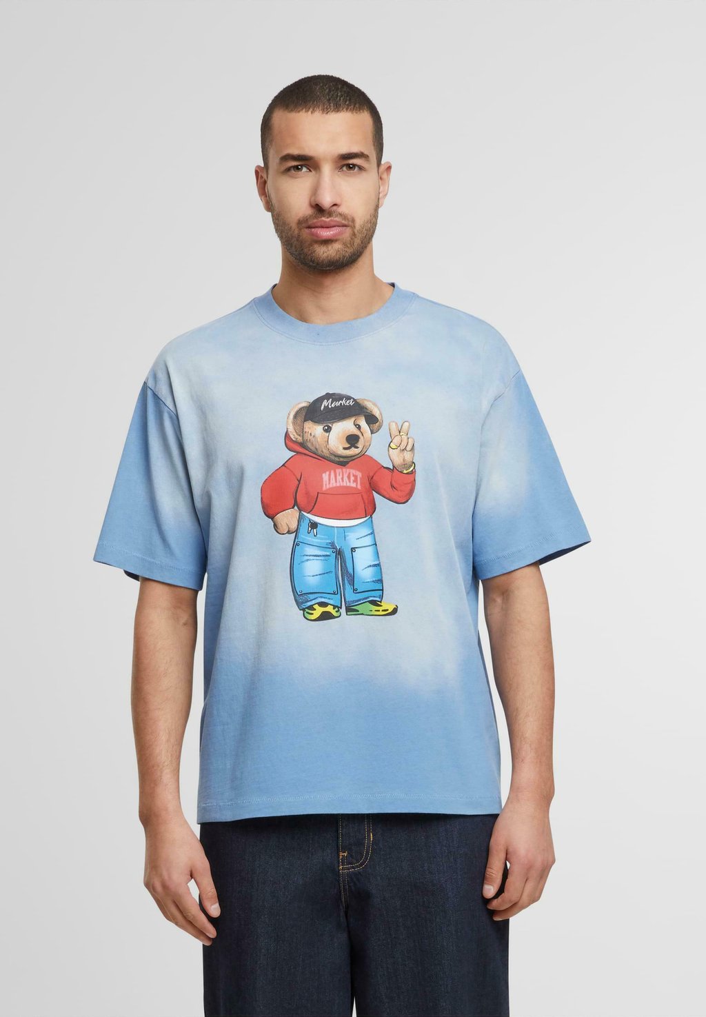 Футболка с принтом CHECK BEAR Market, синий
Футболка с принтом CHECK BEAR Market, синий