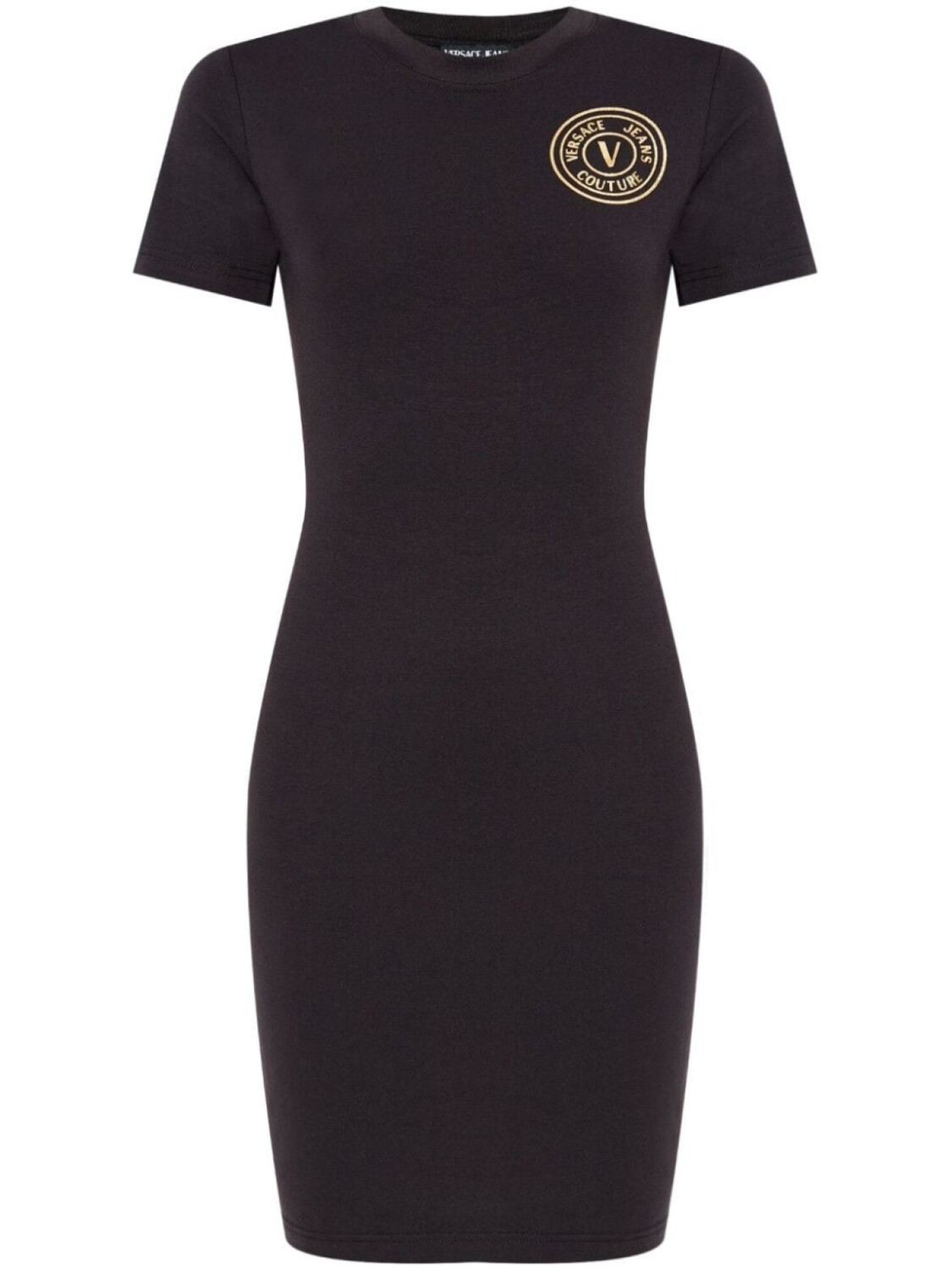 Versace Jeans Couture платье-футболка с V-образной эмблемой, черный
Versace Jeans Couture платье-футболка с V-образной эмблемой, черный