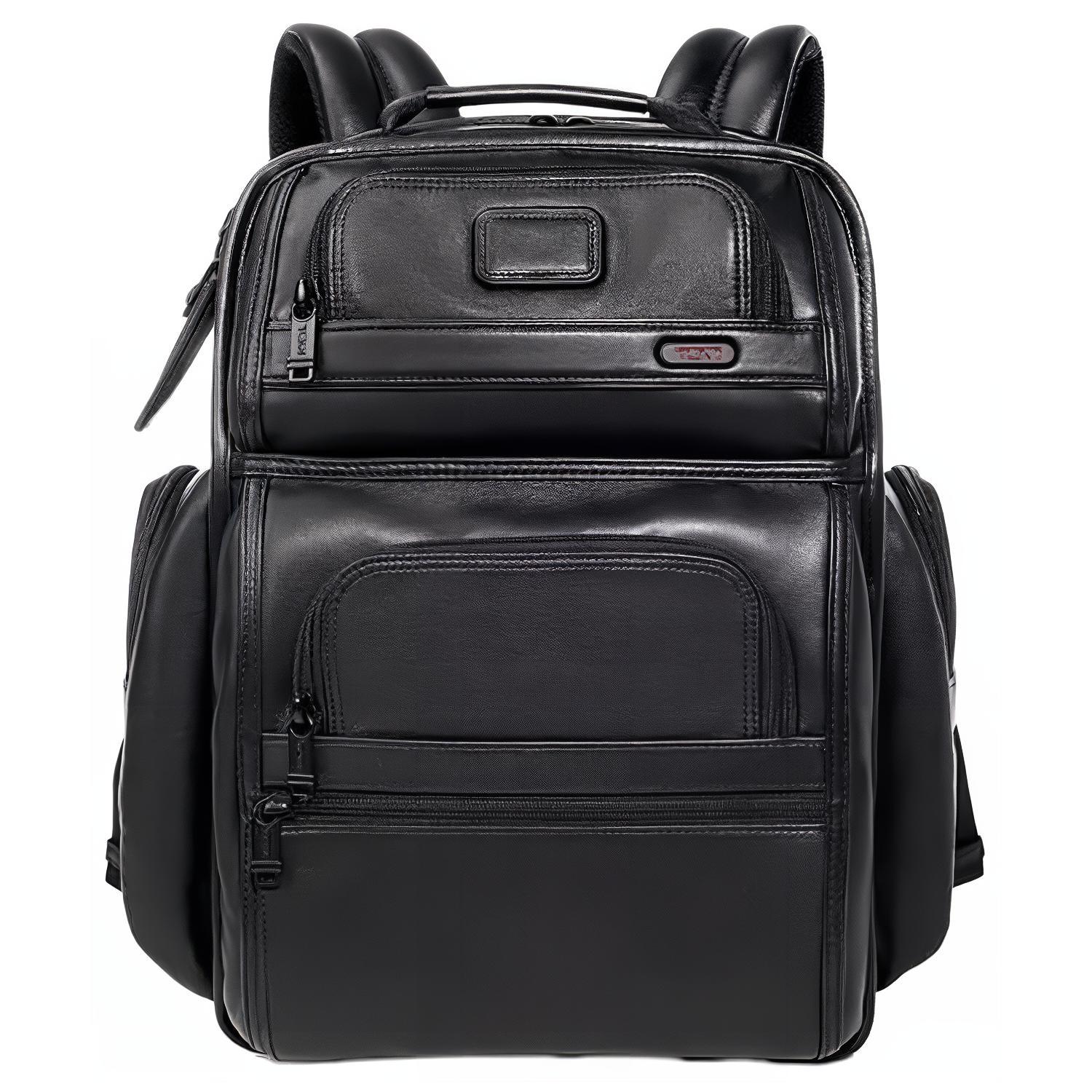 TUMI Кожаный рюкзак из коровьей кожи мужской черный
TUMI Кожаный рюкзак из коровьей кожи мужской черный