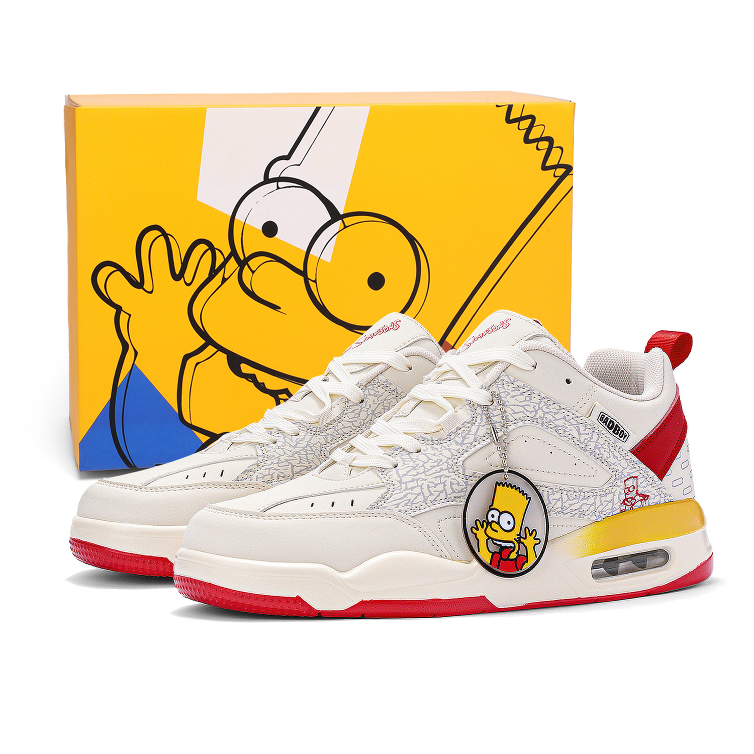 The Simpsons Унисекс скейтбордские ботинки с амортизацией, увеличенной высотой, устойчивостью, износостойкие и легкие - бежево-красные, цвет Beige Red
The Simpsons Унисекс скейтбордские ботинки с амортизацией, увеличенной высотой, устойчивостью, износостойкие и легкие - бежево-красные, цвет Beige Red