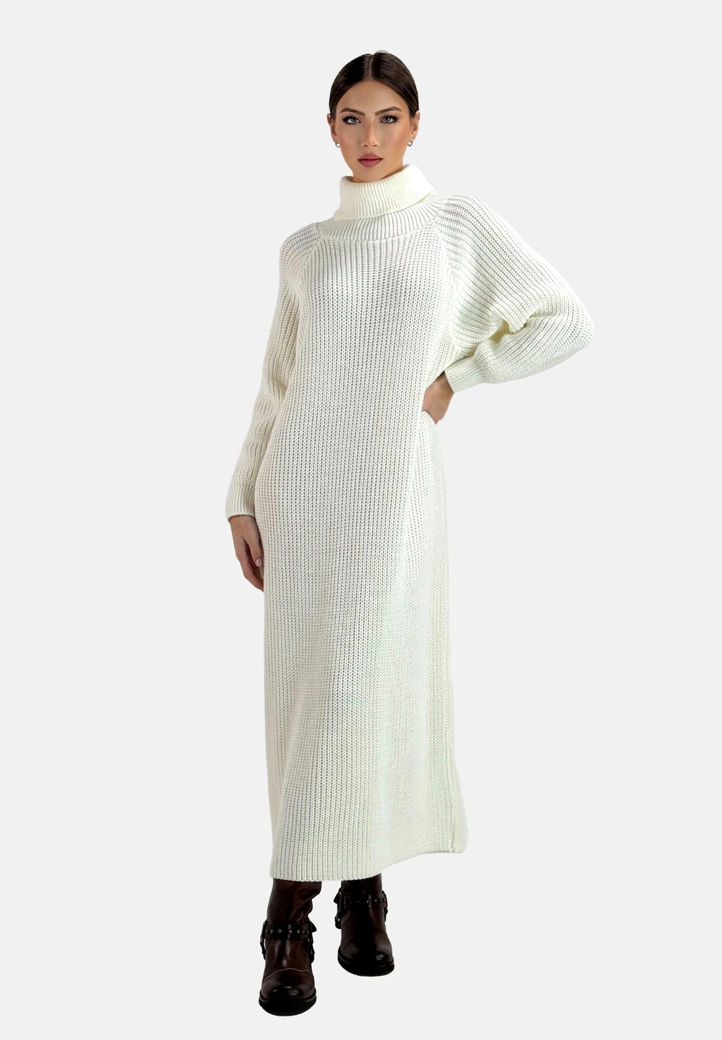 Вязаное платье Elara, белый
Вязаное платье Elara, белый