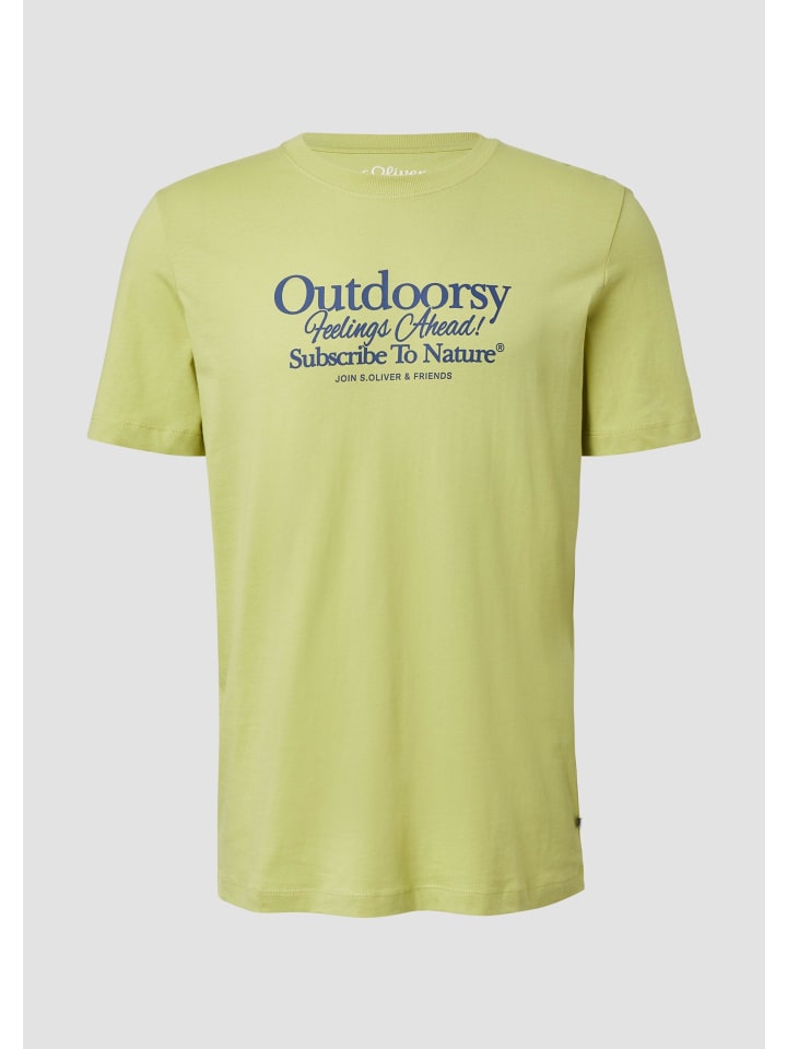 Футболка s.Oliver, зеленый
Футболка s.Oliver, зеленый