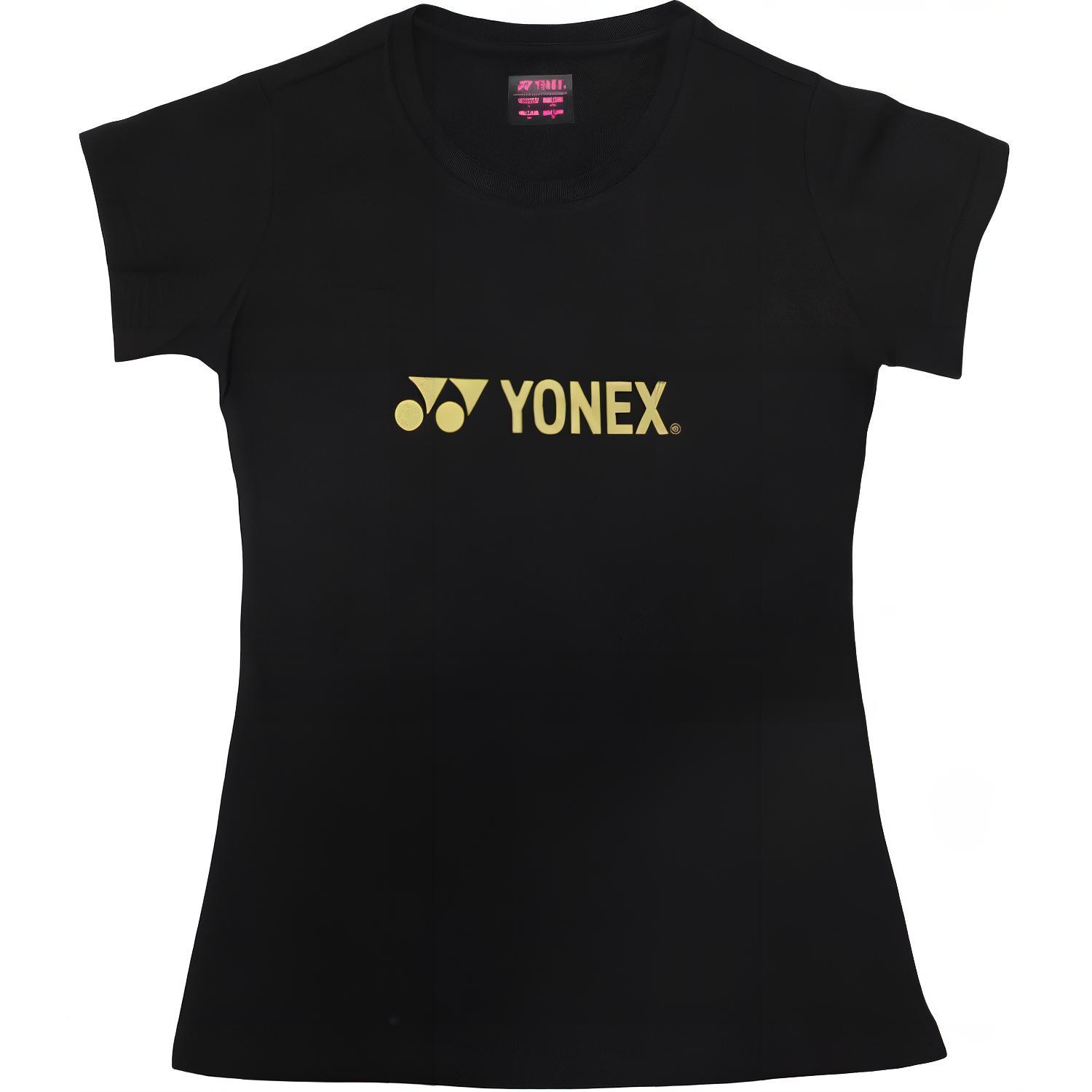 Футболка женская YONEX, черная
Футболка женская YONEX, черная