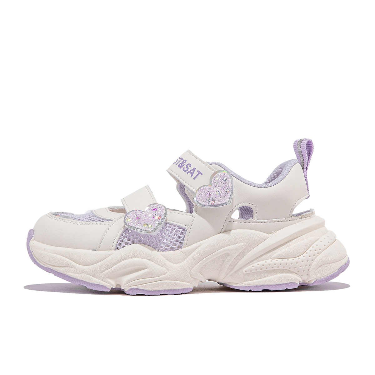 Сандалии детские с низким верхом, амортизирующие, износостойкие, дышащие ST&SAT KIDS, фиолетовый
Сандалии детские с низким верхом, амортизирующие, износостойкие, дышащие ST&SAT KIDS, фиолетовый