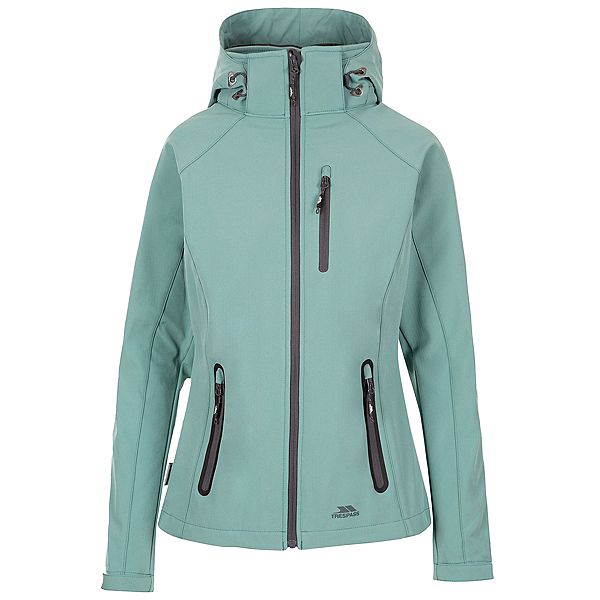 Женская куртка Bela II Waterproof Soft Shell Trespass, Teal Mist
Женская куртка Bela II Waterproof Soft Shell Trespass, Teal Mist