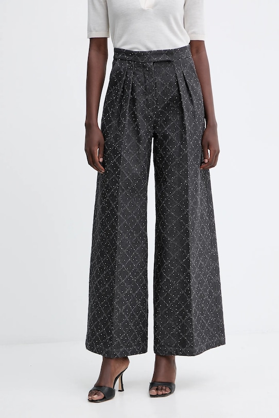 Хлопковые брюки Simona Corsellini, серый
Хлопковые брюки Simona Corsellini, серый