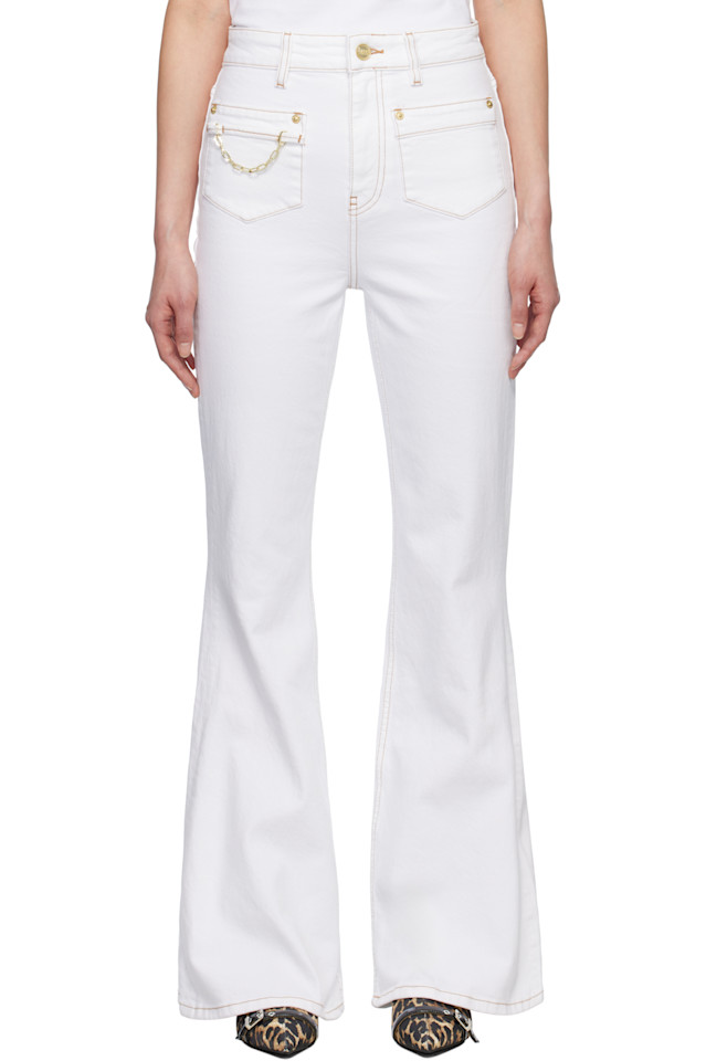 Джинсы Goddi hw Ganni, белый
Джинсы Goddi hw Ganni, белый