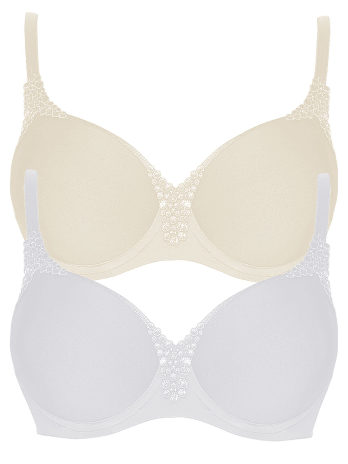 Бюстгальтер с косточками Viania 2er Pack Spacer Bügel BH Carola, цвет cream weiss
Бюстгальтер с косточками Viania 2er Pack Spacer Bügel BH Carola, цвет cream weiss