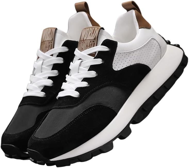 Стильные мужские спортивные кроссовки на шнуровке- яркий дизайн, удобны для активного отдыха и повседневной носки Hoalox, черный
Стильные мужские спортивные кроссовки на шнуровке- яркий дизайн, удобны для активного отдыха и повседневной носки Hoalox, черный