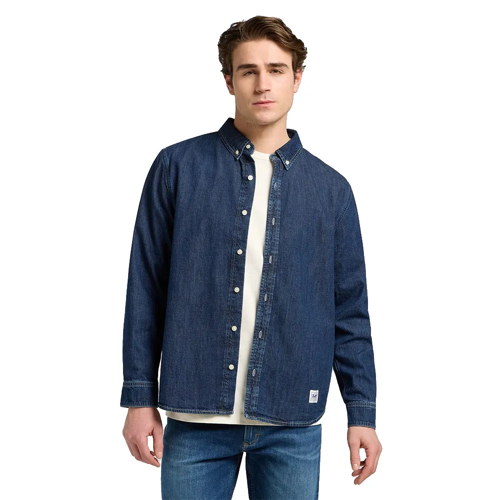 Рубашка Lee 112370477, синий
Рубашка Lee 112370477, синий