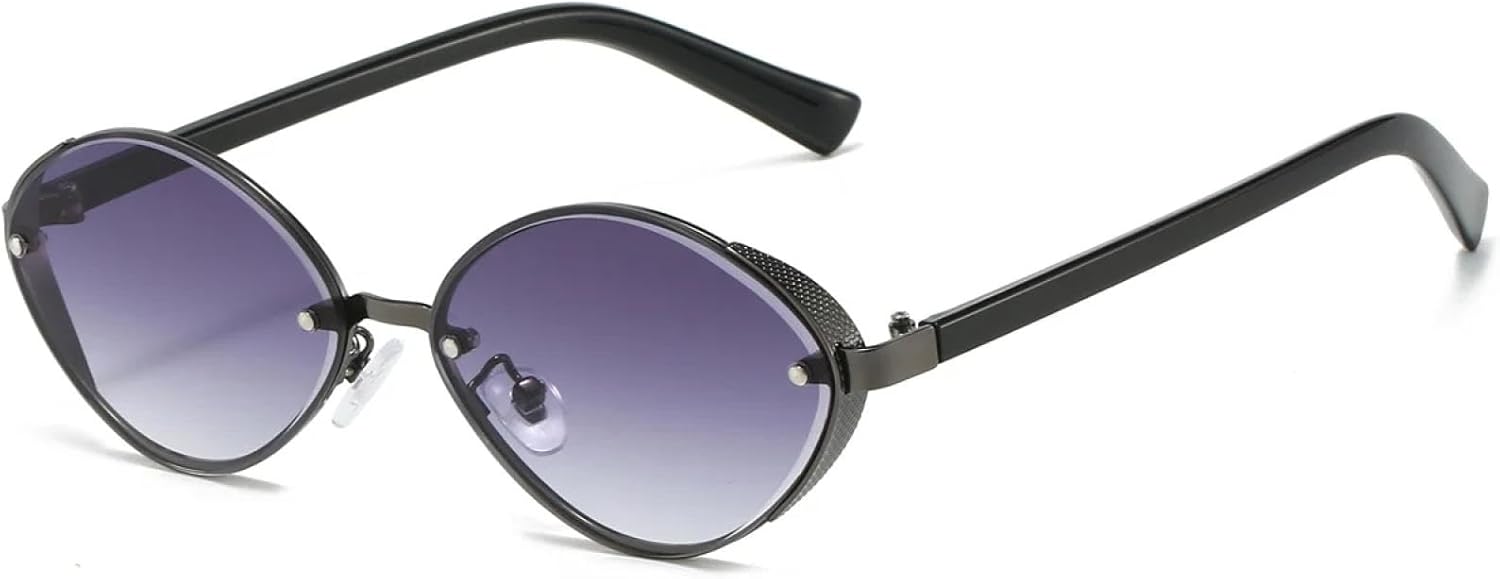 Солнцезащитные очки с защитой от УФ-излучения UV400 | Мужские очки с градиентной металлической оправой | Линзы конфетных цветов для занятий спортом на открытом воздухе и вождения DSVIGF, Gun Gradient Grey
Солнцезащитные очки с защитой от УФ-излучения UV400 | Мужские очки с градиентной металлической оправой | Линзы конфетных цветов для занятий спортом на открытом воздухе и вождения DSVIGF, Gun Gradient Grey