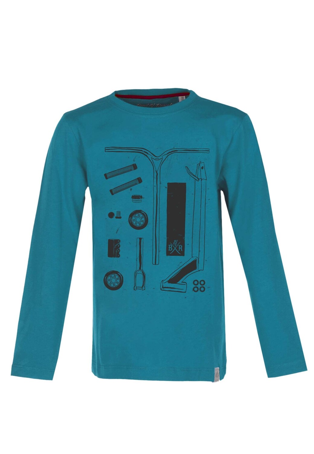 Лонгслив Band of Rascals Scooter Parts, бензиновый
Лонгслив Band of Rascals Scooter Parts, бензиновый