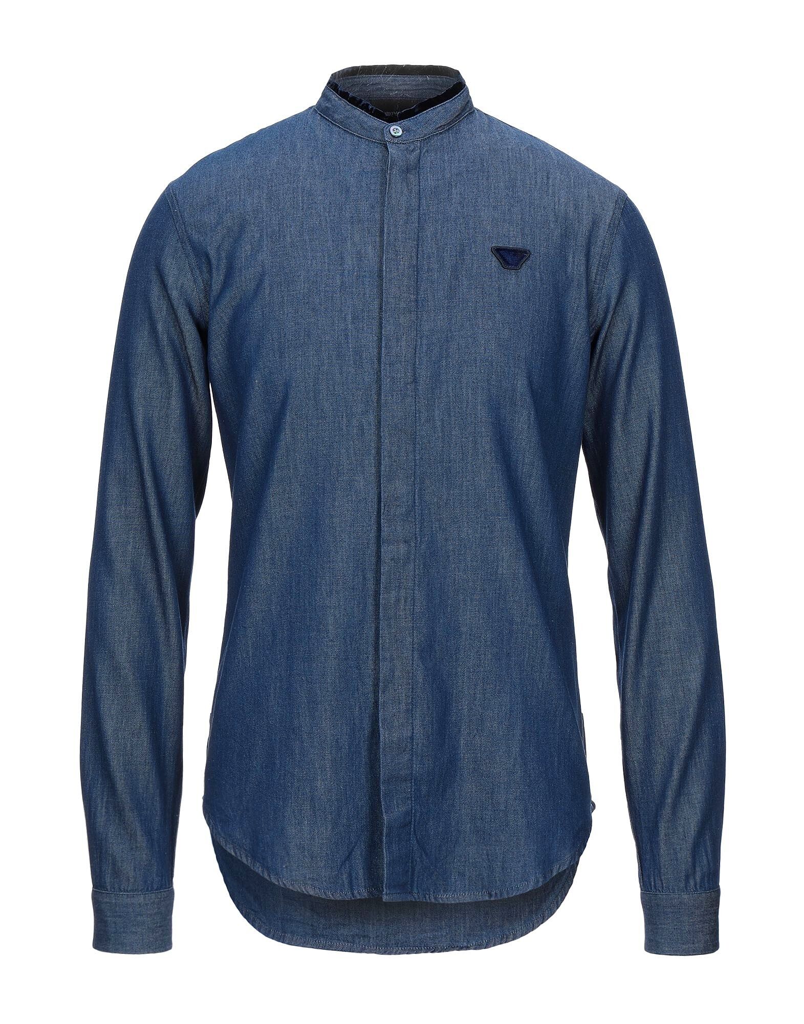 Джинсовая рубашка Giorgio Armani, синий
Джинсовая рубашка Giorgio Armani, синий