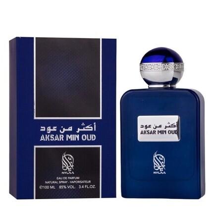 Aksar Min Oud 100ml Nylaa Eau de Parfum - Unisex
Aksar Min Oud 100ml Nylaa Eau de Parfum - Unisex