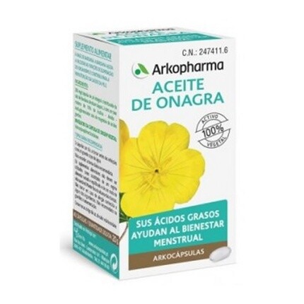 Масло примулы вечерней 50 капсул Arkopharma
Масло примулы вечерней 50 капсул Arkopharma