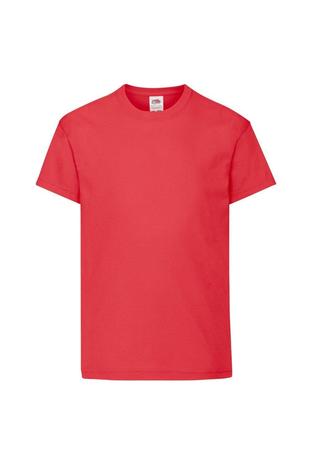Оригинальная футболка с коротким рукавом Fruit of the Loom, красный
Оригинальная футболка с коротким рукавом Fruit of the Loom, красный