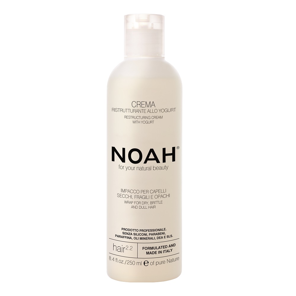 Восстанавливающая маска для сухих и поврежденных волос 2 2 restructuring cream with yogurt Noah, 250 мл
Восстанавливающая маска для сухих и поврежденных волос 2 2 restructuring cream with yogurt Noah, 250 мл