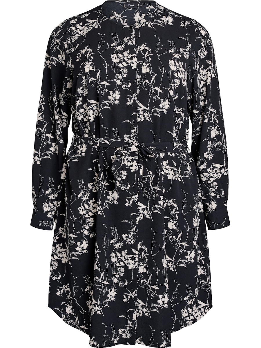 Платье-рубашка Zizzi Vanni, черный
Платье-рубашка Zizzi Vanni, черный
