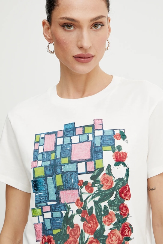 Хлопковая футболка Weekend Max Mara, белый
Хлопковая футболка Weekend Max Mara, белый