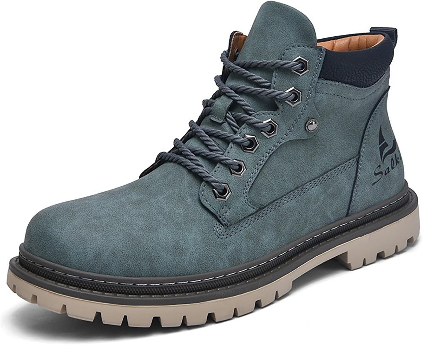 Мужские классические кожаные ботинки NXNBHSL с шнуровкой, массивным каблуком и круглым носком, удобные, с нескользящей резиновой подошвой, высокой голенью, повседневные, для спорта, походов, кемпинга и активного отдыха, короткие ботинки, зеленый
Мужские классические кожаные ботинки NXNBHSL с шнуровкой, массивным каблуком и круглым носком, удобные, с нескользящей резиновой подошвой, высокой голенью, повседневные, для спорта, походов, кемпинга и активного отдыха, короткие ботинки, зеленый