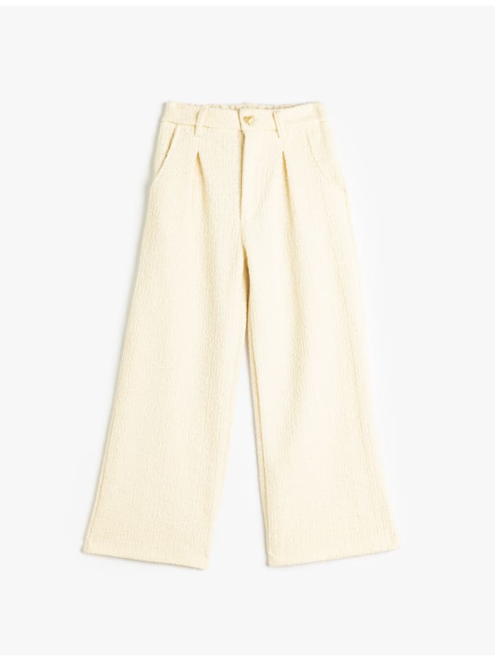 Тканевые брюки KOTON, экрю
Тканевые брюки KOTON, экрю