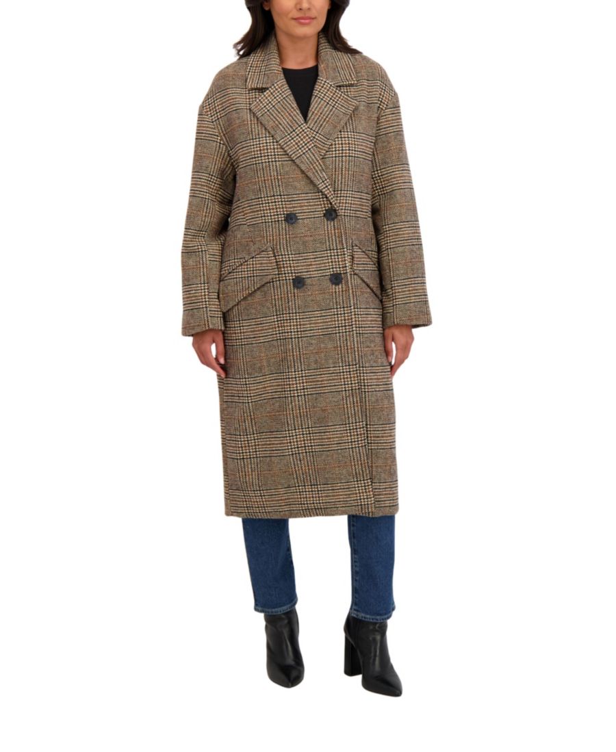 Женское длинное объемное двубортное пальто из искусственной шерсти Sebby Collection, Brown/black
Женское длинное объемное двубортное пальто из искусственной шерсти Sebby Collection, Brown/black