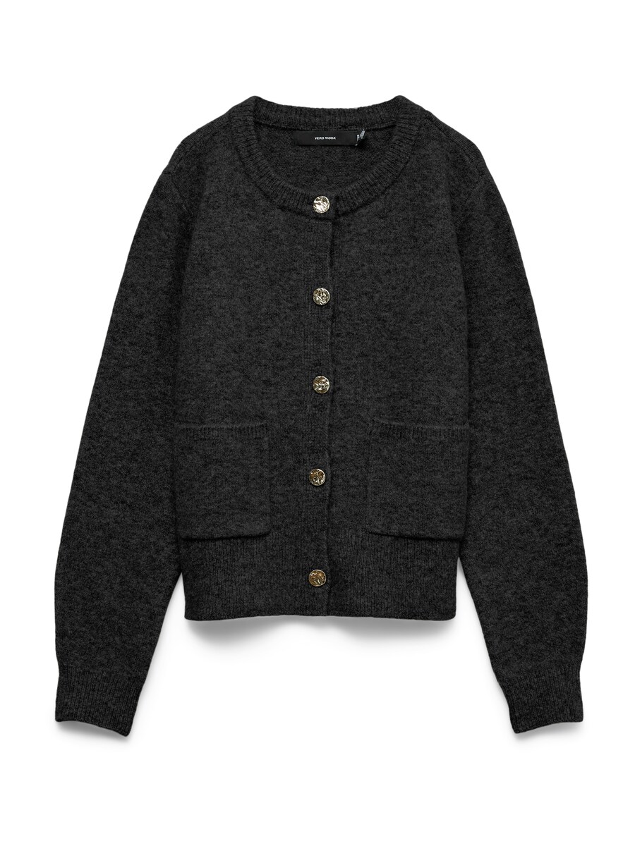 Вязаный кардиган VERO MODA VMNOVI, черный
Вязаный кардиган VERO MODA VMNOVI, черный