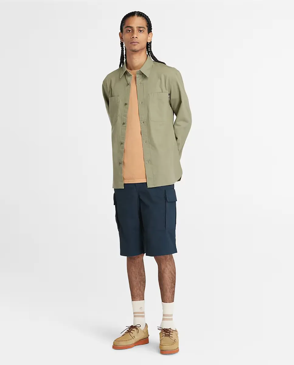 Мужские шорты-карго Timberland, тёмно-синий 
Мужские шорты-карго Timberland, тёмно-синий